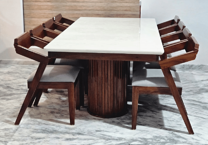 Dining table with Chair - Image 4