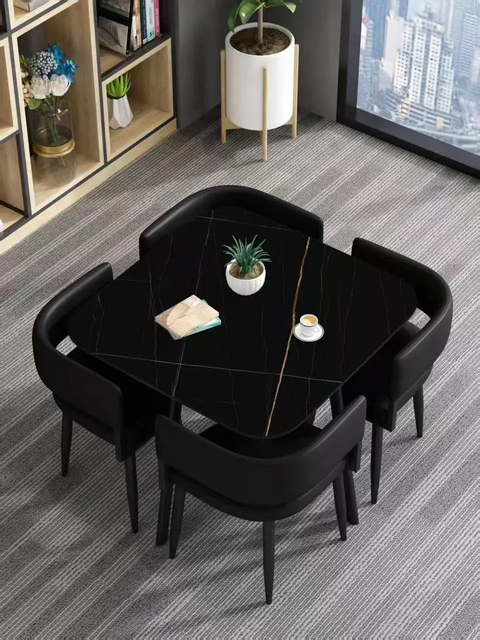 Dining table with Trendy chair - Image 2